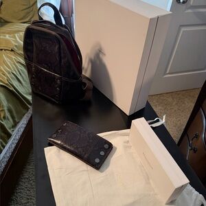 Hammitt Black Textured Backpack